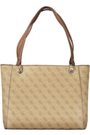 GUESS Bolsa 'Noelle II' bege shopper com alça dupla