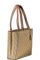 GUESS Bolsa 'Noelle II' bege shopper com alça dupla