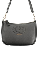 GUESS Bolsa 'Isola' preta de ombro com alça removível