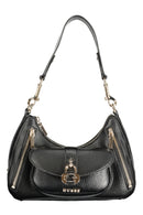 GUESS Bolsa 'Jessa' preta de ombro com alça removível