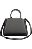 GUESS Bolsa 'Isola' preta estruturada com 3 compartimentos