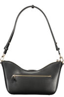 GUESS Bolsa 'Janie' preta de ombro com alça removível