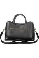 GUESS Bolsa 'Janie' preta com alça dupla e bolsos utilitários
