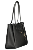 GUESS Bolsa 'Isola' preta shopper com 3 compartimentos