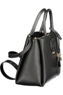 GUESS Bolsa 'Isola' preta estruturada com 3 compartimentos